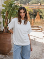 White Femme T-shirt