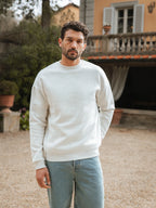 Grey Oversized Basic Sweater