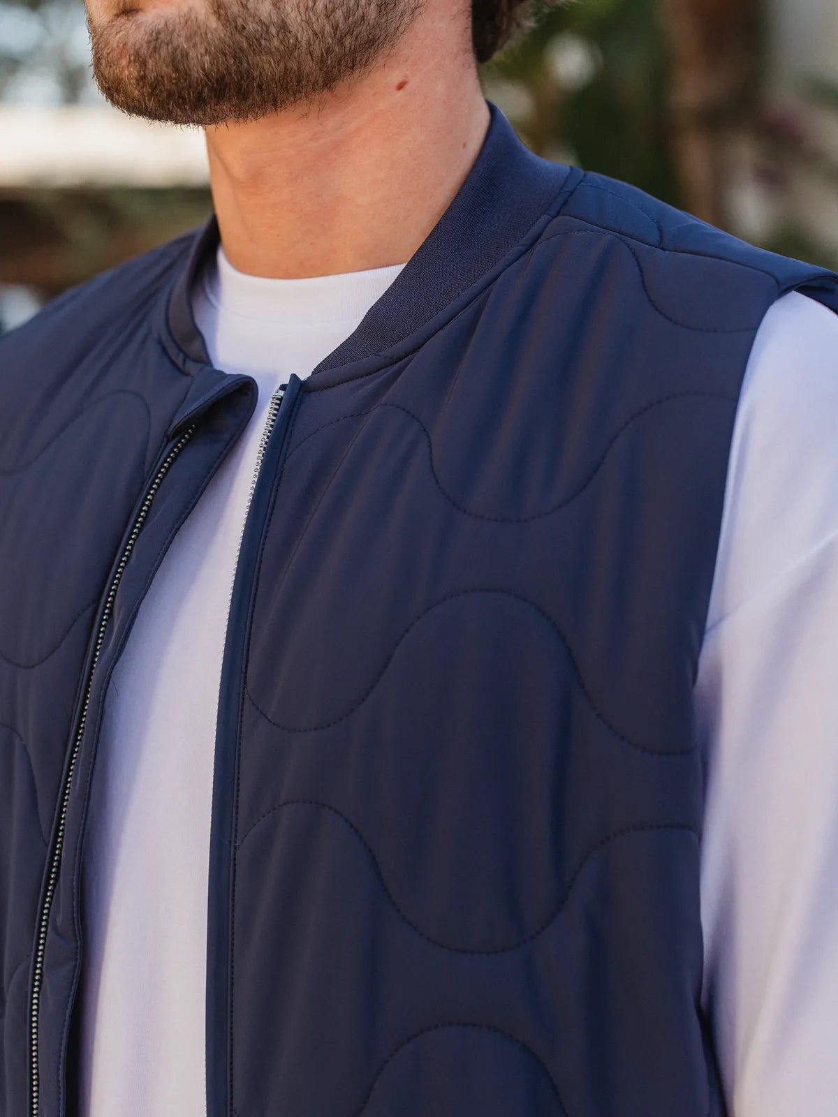 Navy Stitch Bodywarmer