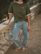 Green Collar Femme T-shirt