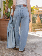 Light Blue Femme Jeans