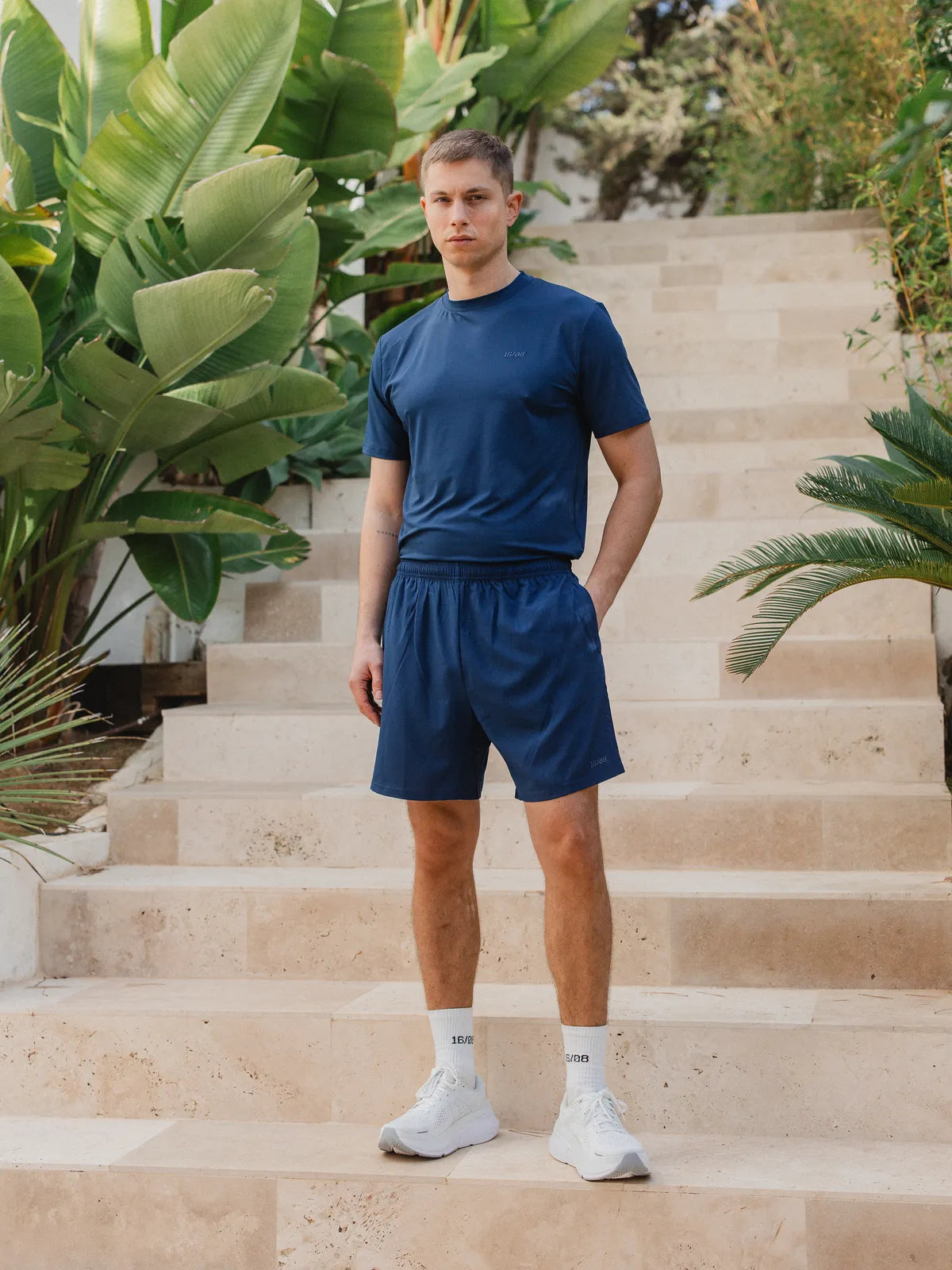 Blue Basic Sport T-shirt