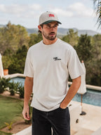 Creme Lavender Oversized T-Shirt