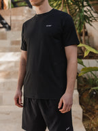 Black Basic Sport T-shirt