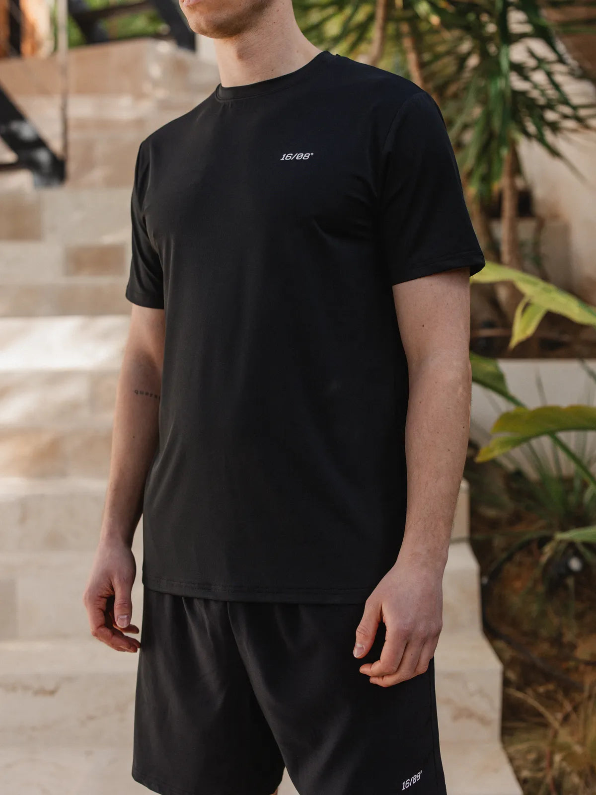 Black Basic Sport T-shirt