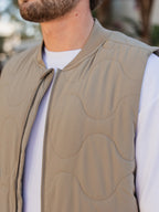 Khaki Stitch Bodywarmer