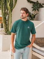 Green Sun Oversized T-Shirt