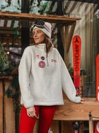 Off White Apres Teddy Half Zip