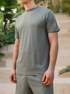 Olive Stitched Sport T-shirt