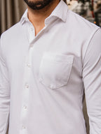 White Business Pocket Shirt
