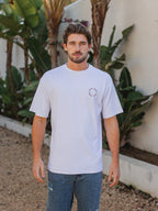 White Circle Oversized T-Shirt