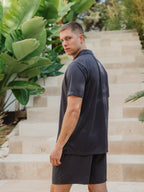 Dark Grey Sport Polo