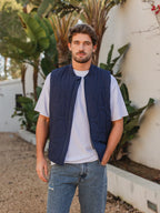 Navy Stitch Bodywarmer