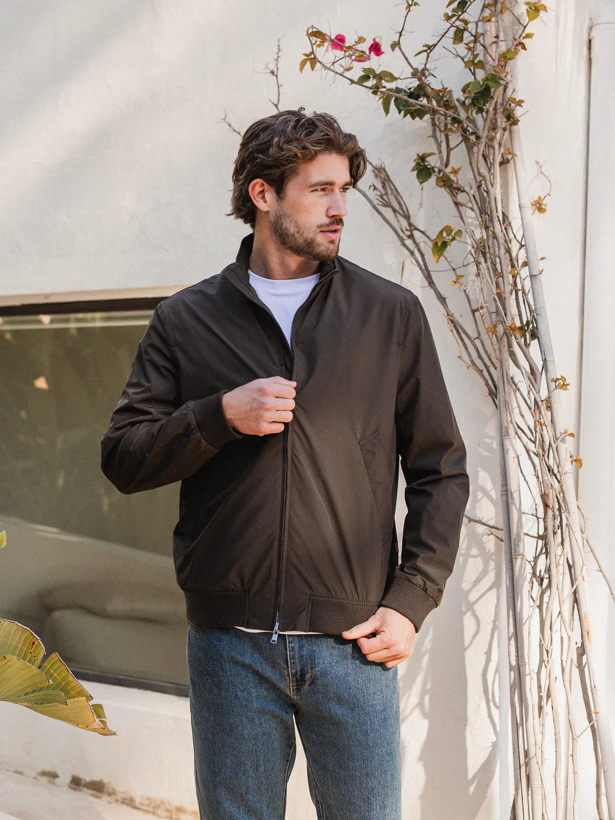 Dark Brown Summer Jacket