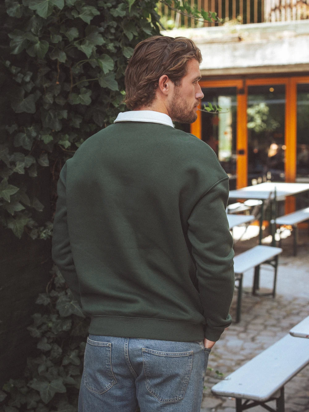 Green Sounds Rugby Sweater