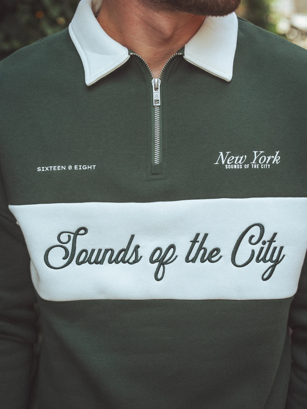 Green Sounds Rugby Sweater