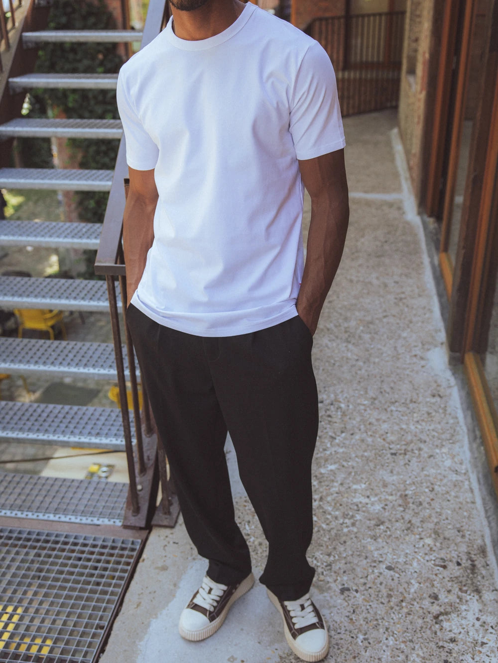White Slimfit T-shirt