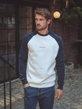 Navy Raglan Oversized Sweater