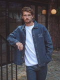 Boxy Dark Denim Overshirt