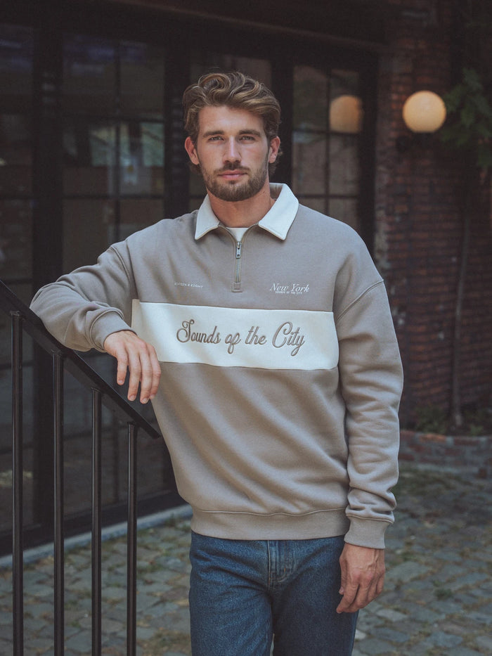 Brown Sounds Rugby Sweater