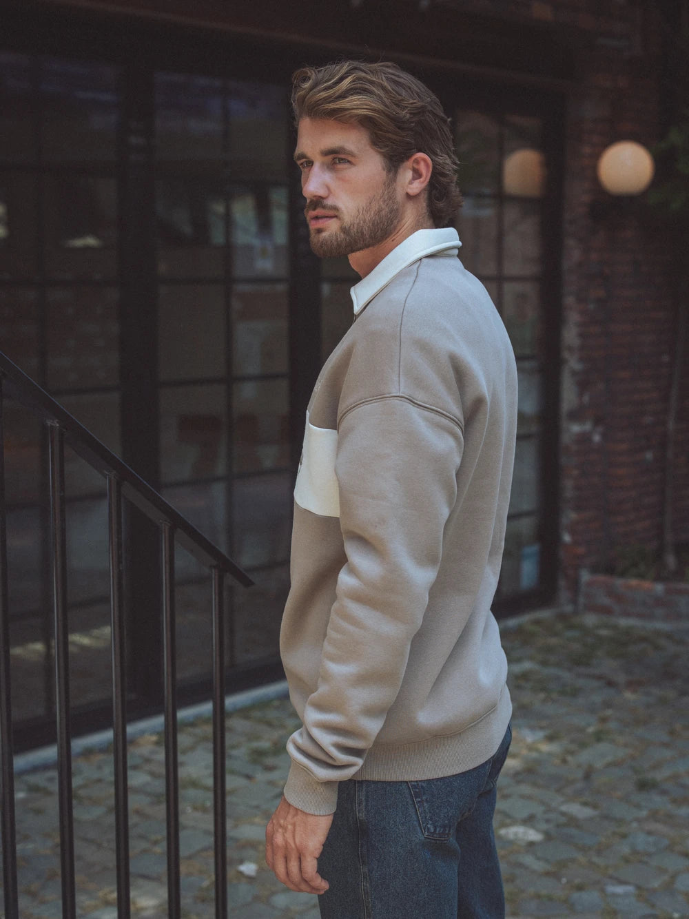 Brown Sounds Rugby Sweater