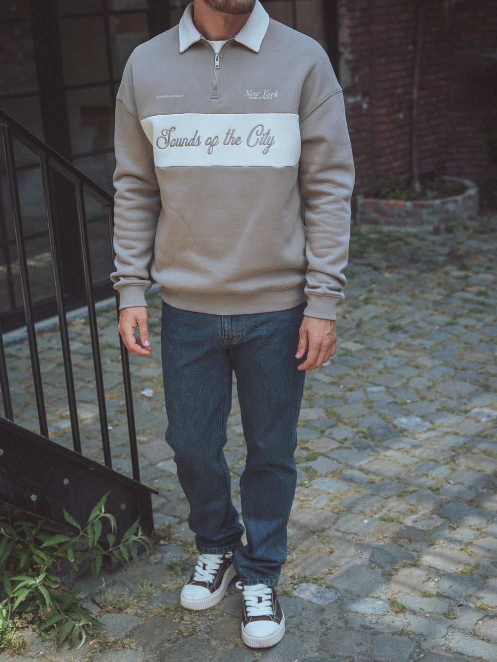 Brown Sounds Rugby Sweater