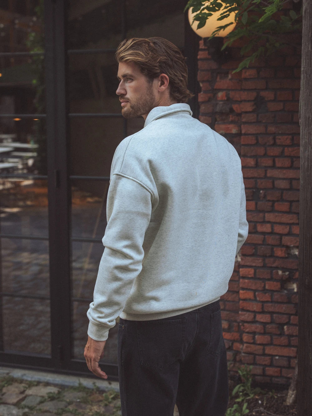 Grey NY Oversized Sweater
