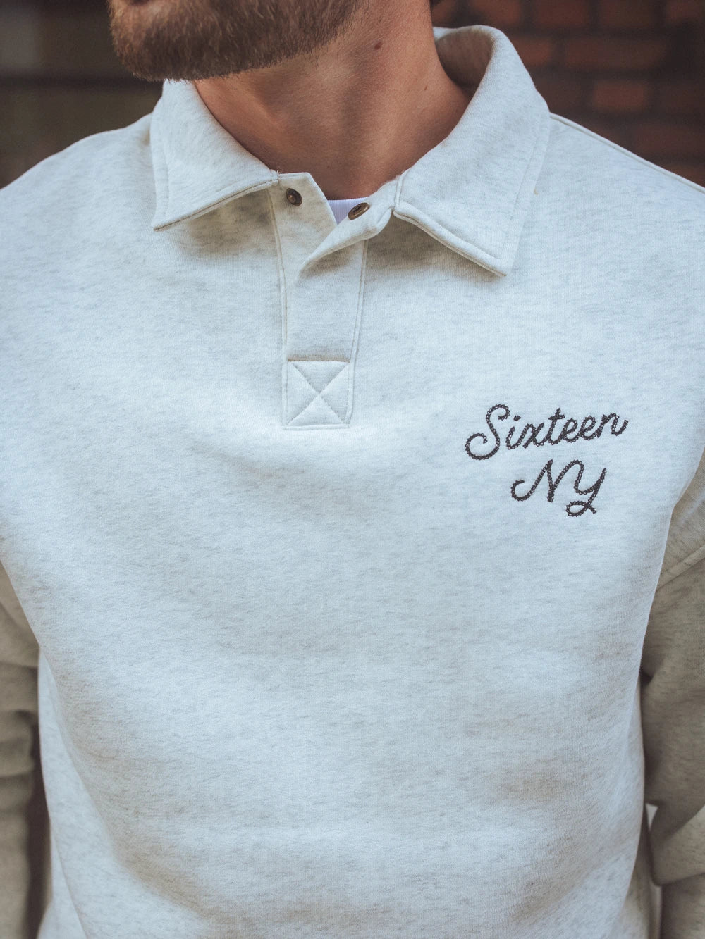 Grey NY Oversized Sweater