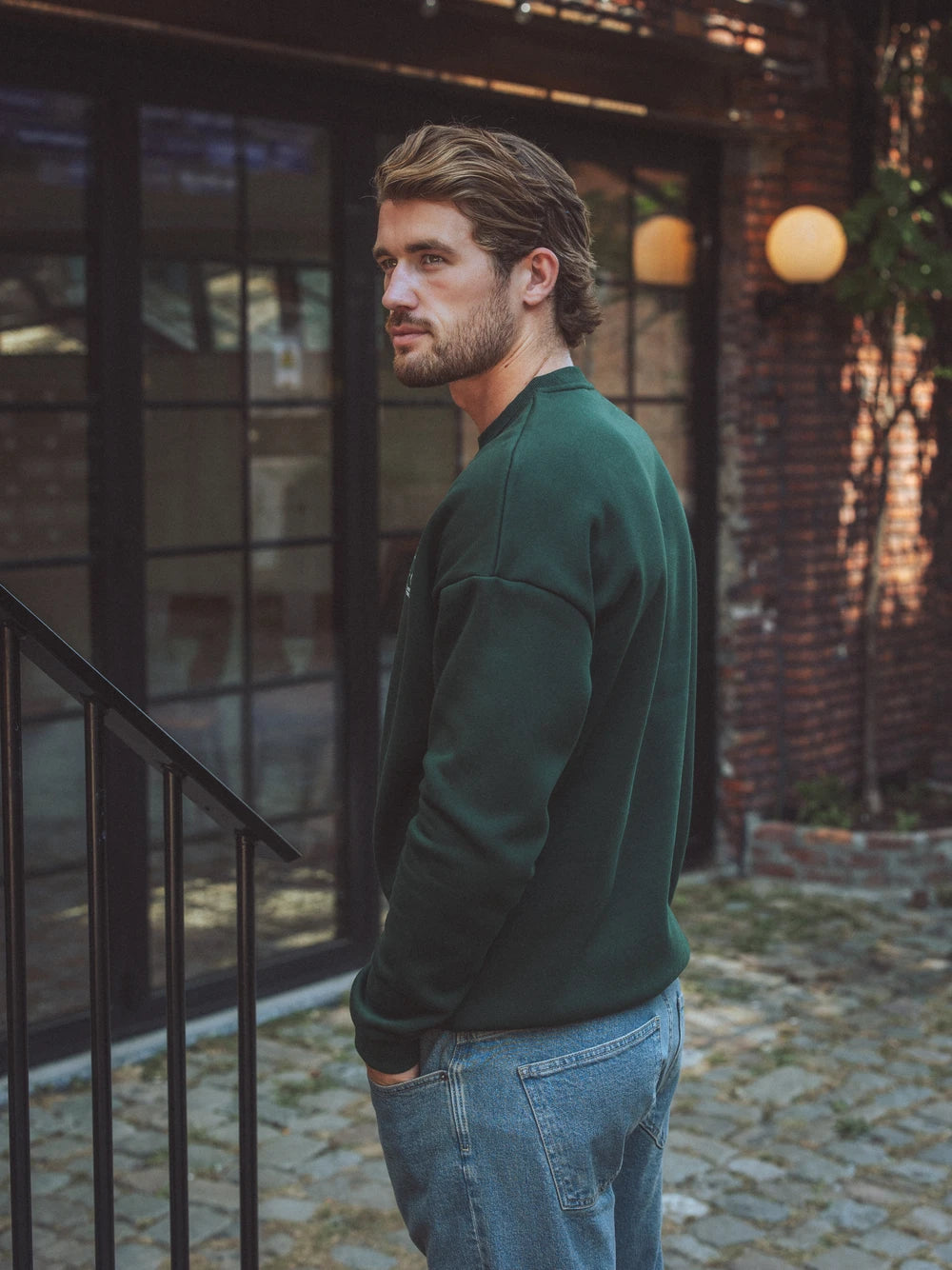 Green Oversized Sweater