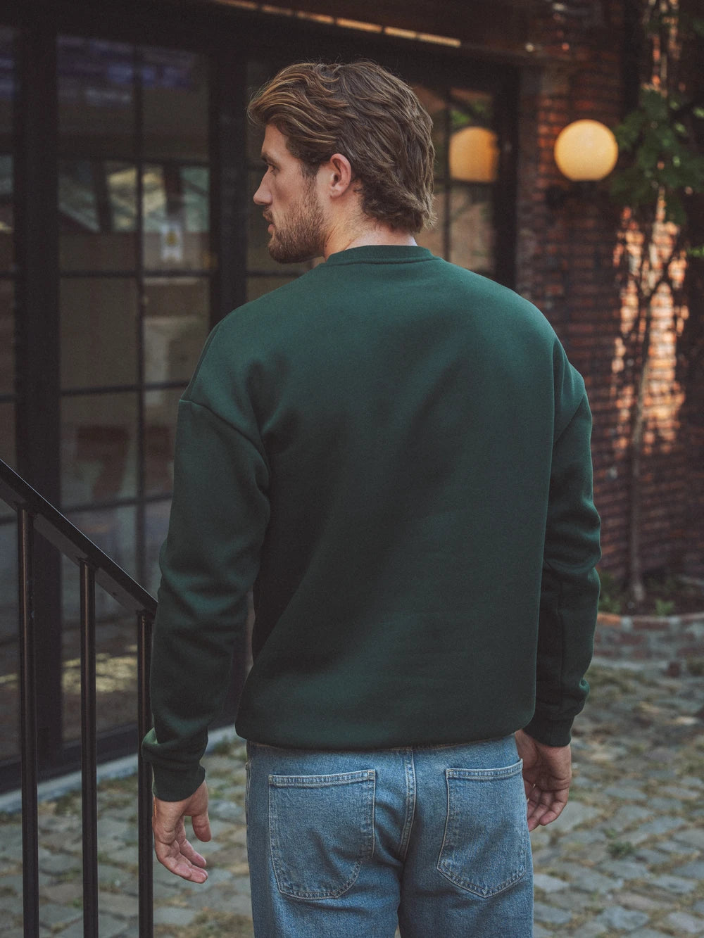 Green Oversized Sweater