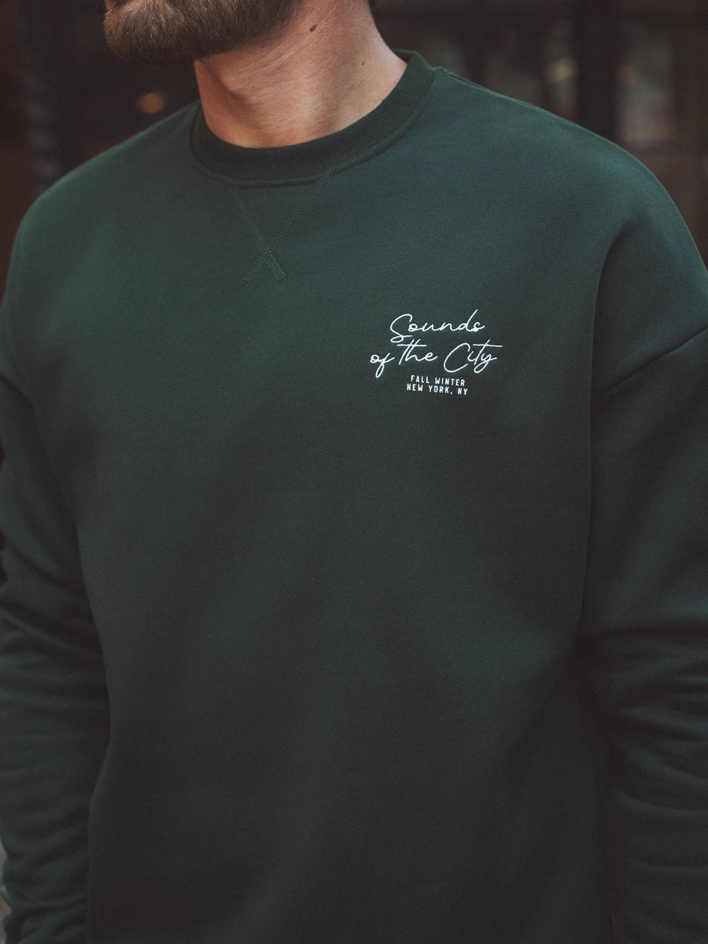 Green Oversized Sweater