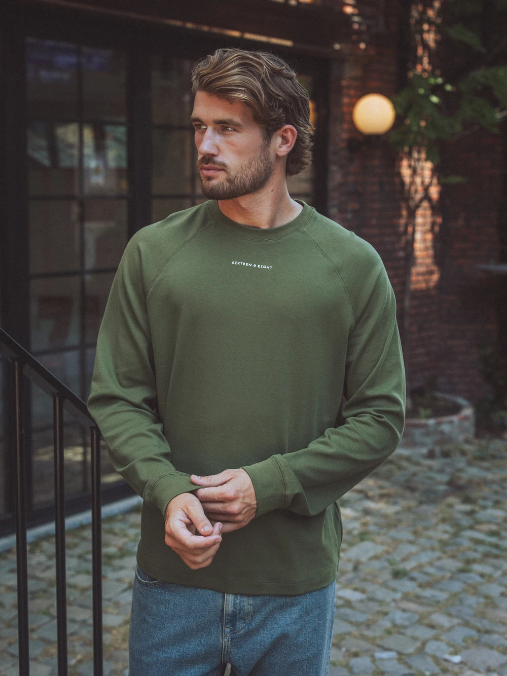 Green Oversized Longsleeve
