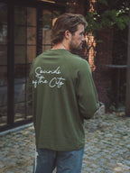 Green Oversized Longsleeve