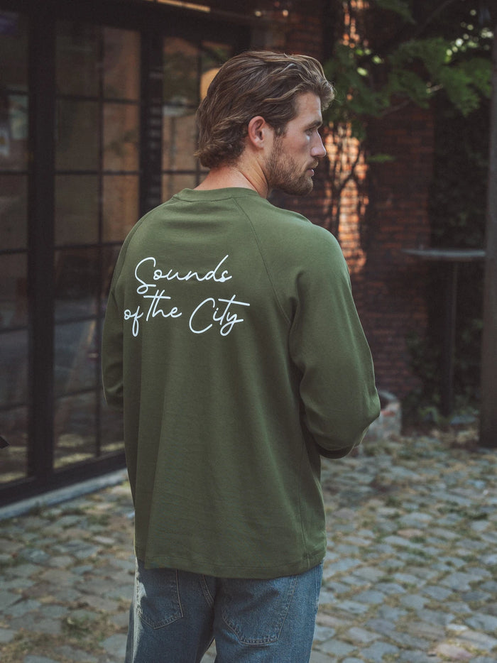 Green Oversized Longsleeve