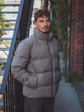 Grey Puffer Jacket