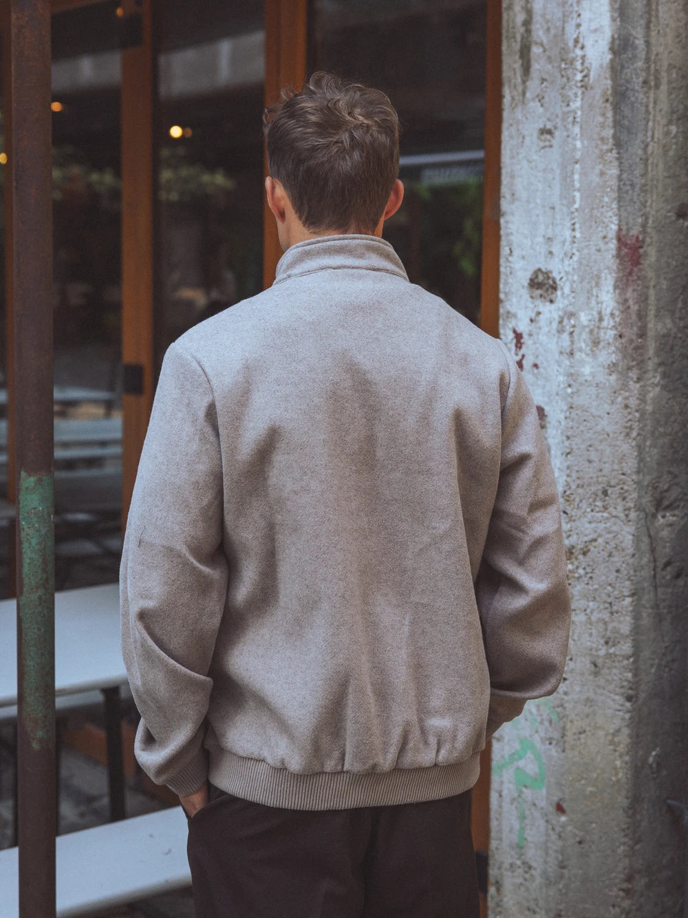 Taupe Casual Vest