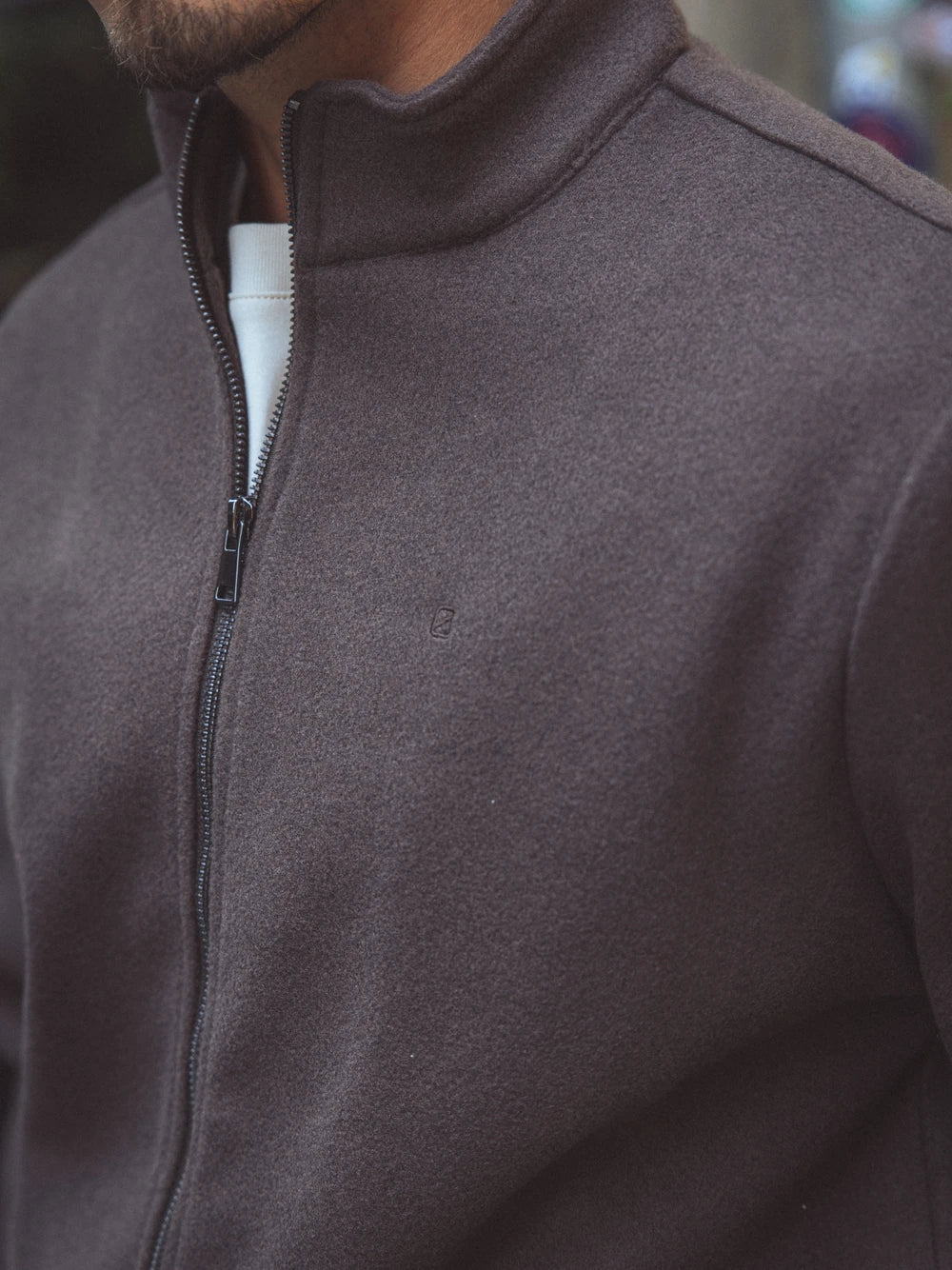 Brown Casual Vest