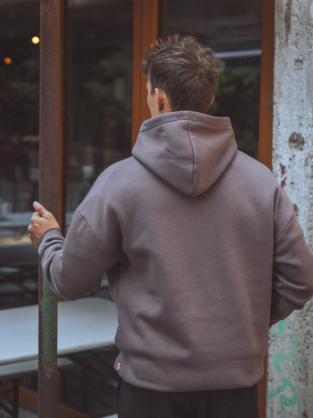 Brown Sounds Oversized Hoodie