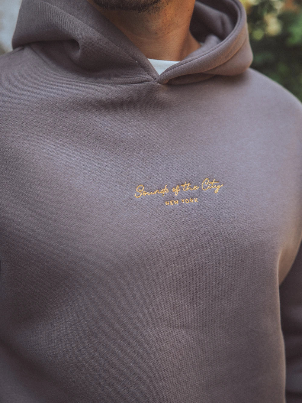 Brown Sounds Oversized Hoodie