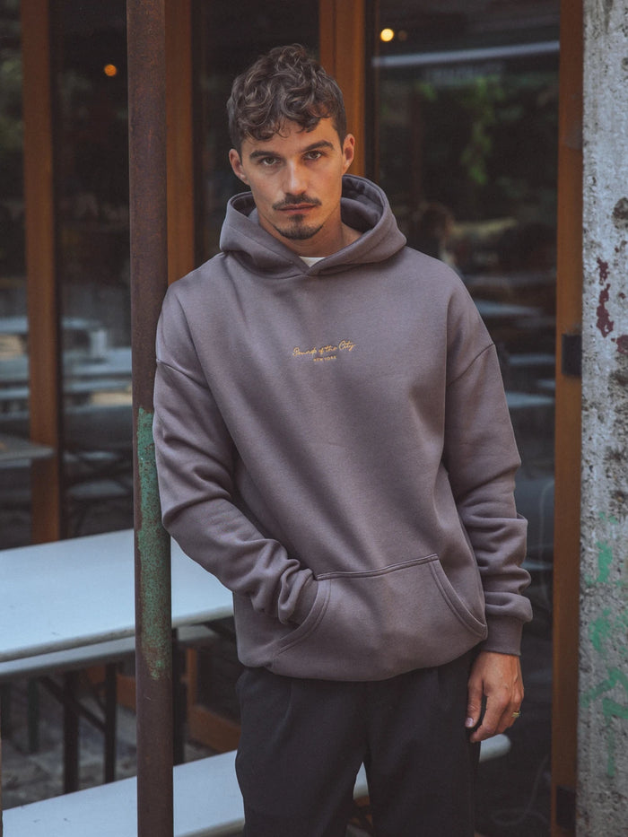 Brown Sounds Oversized Hoodie