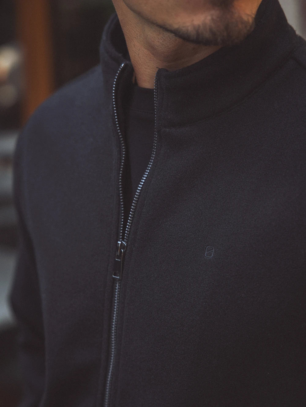 Black Casual Vest