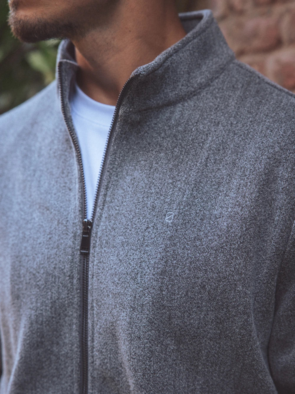 Grey Casual Vest