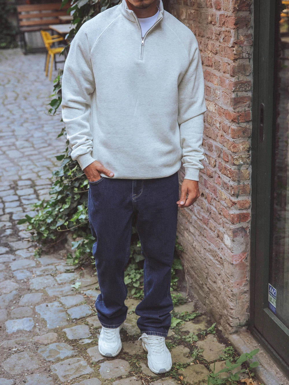 Grey Raglan Sweater
