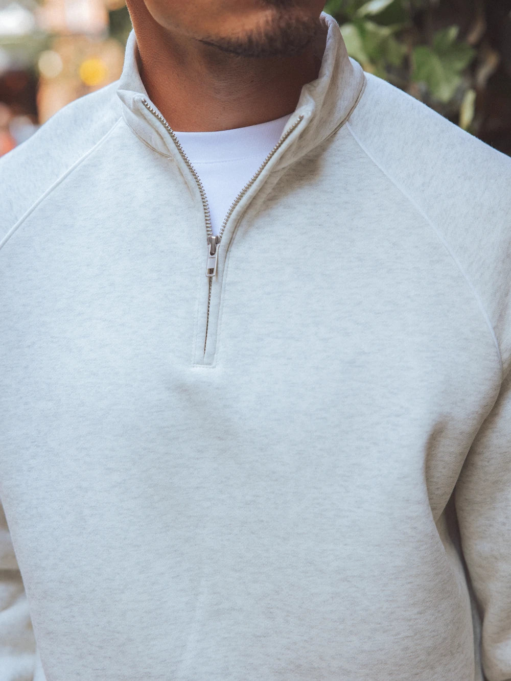 Grey Raglan Sweater