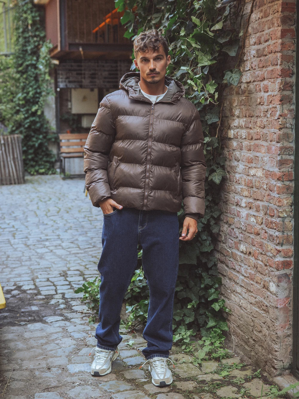 Brown Puffer Jacket