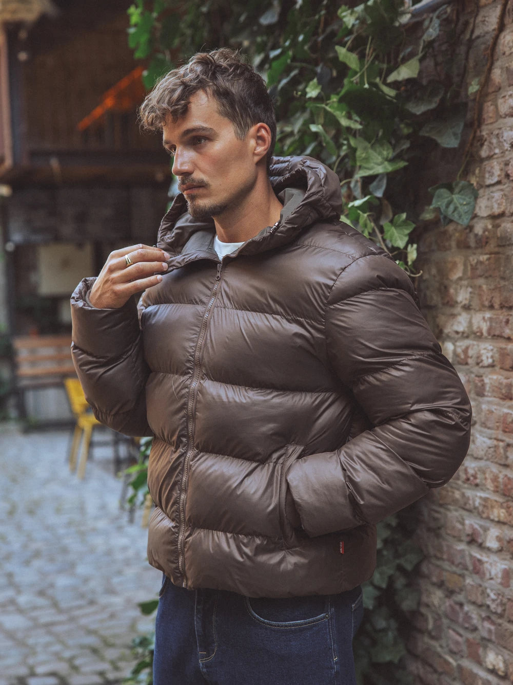 Brown Puffer Jacket