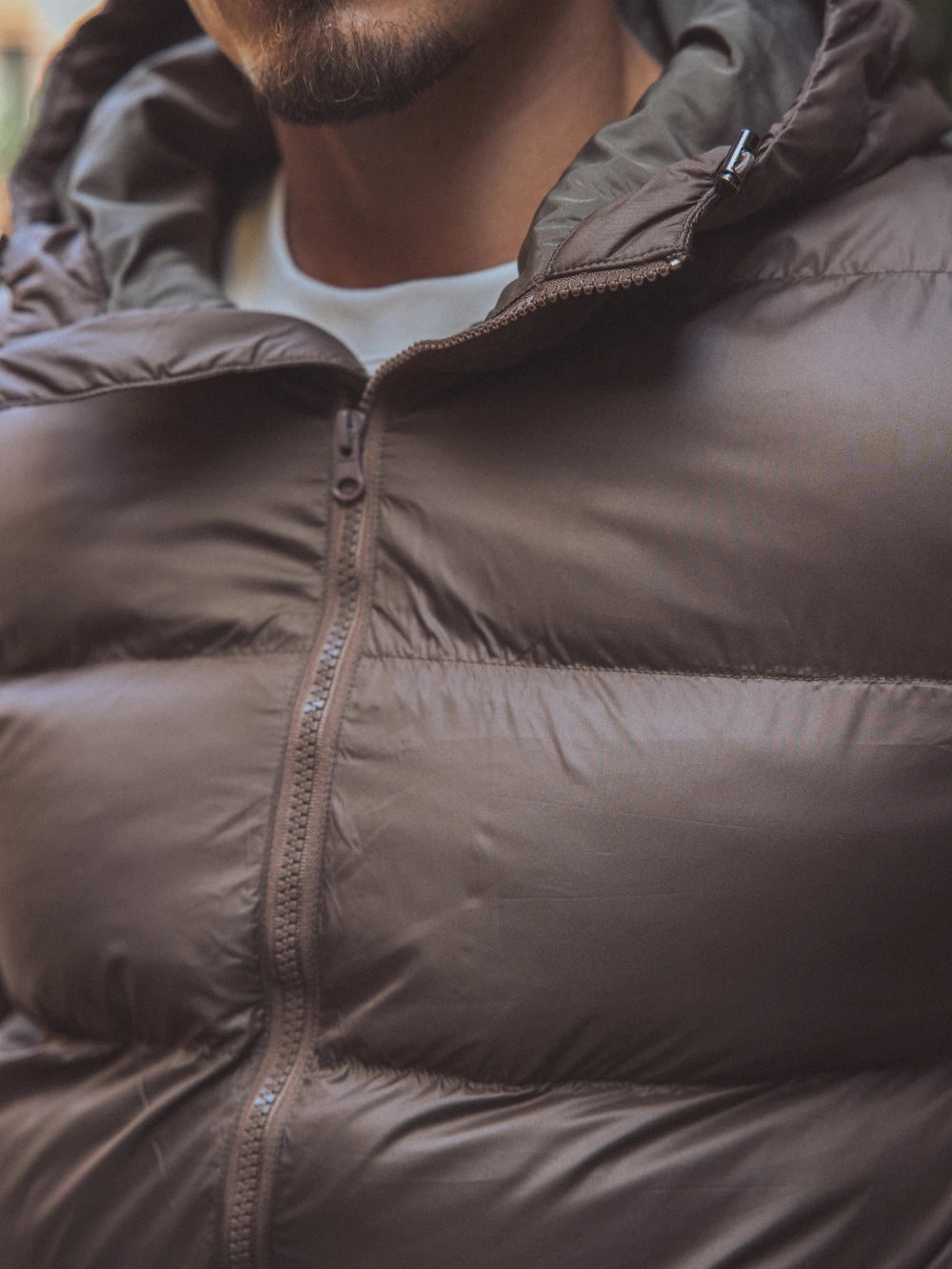 Brown Puffer Jacket