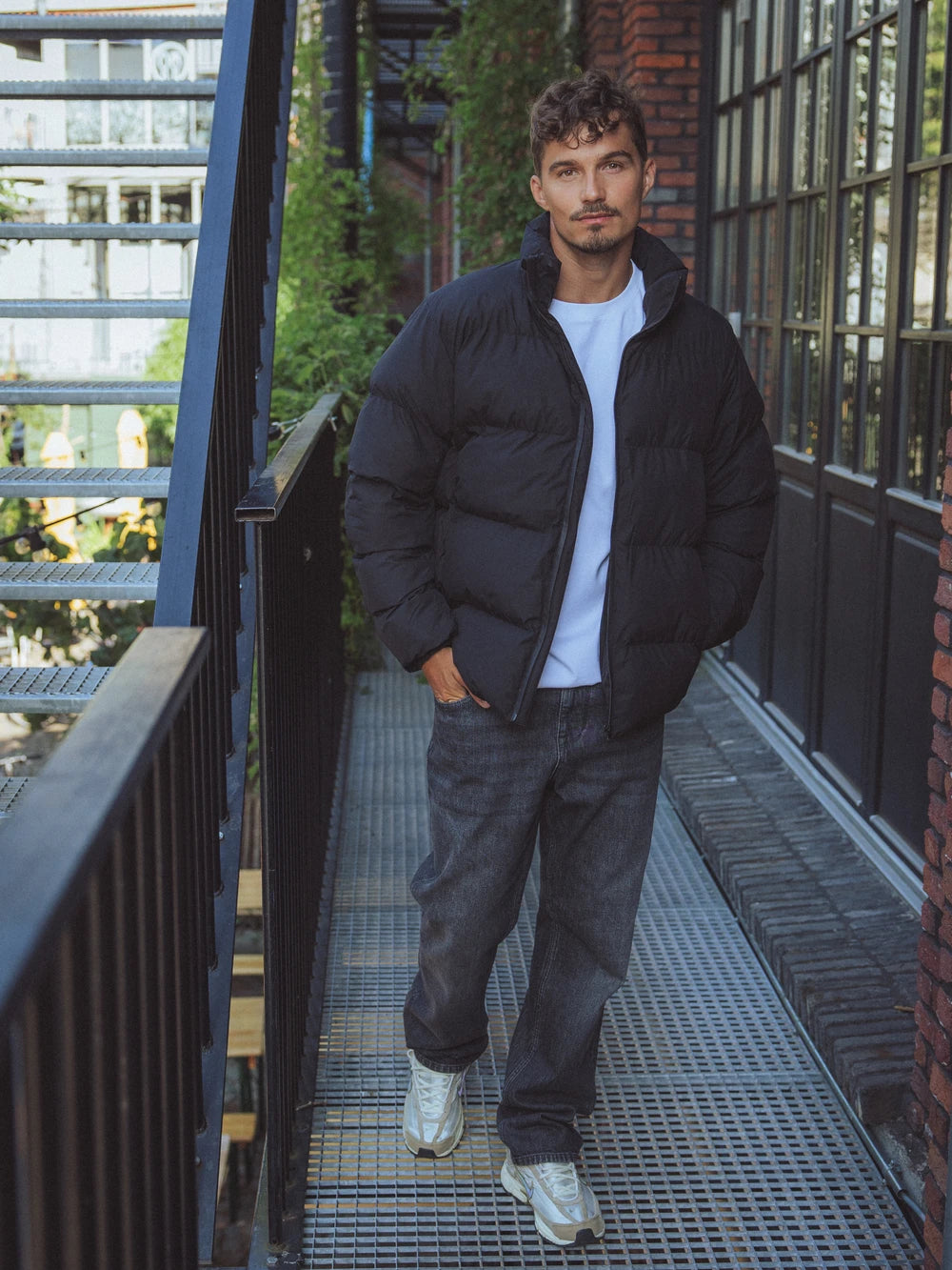 Black Puffer Jacket