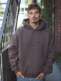 Brown NY Boxy Hoodie
