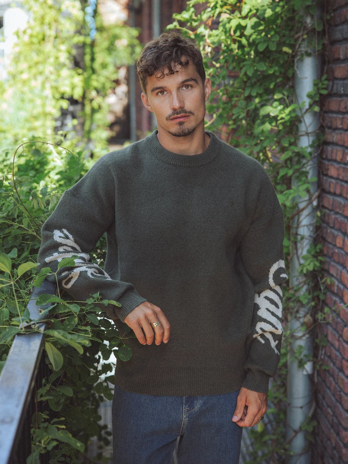 Green Sixteen Knit Sweater